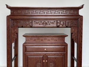 Ban thờ gỗ sồi 127cm