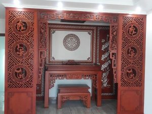 Ban thờ đứng 197cm chân 12