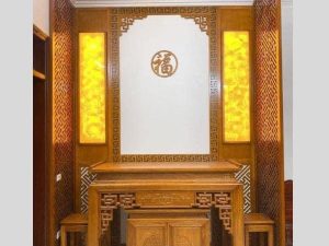 Ban Thờ Gõ Đỏ kích thước 175cm