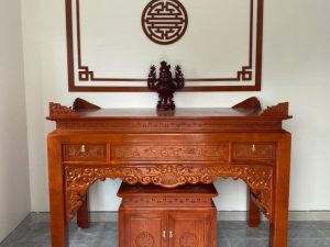 Ban Thờ Gỗ Sồi Nga 197cm