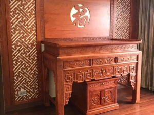 Vách CNC phòng thờ mẫu 19